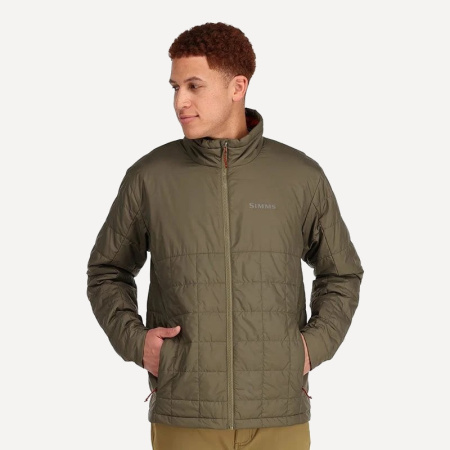 Куртка Simms Fall Run Collared Jacket (Мужской; L; Dark Stone)